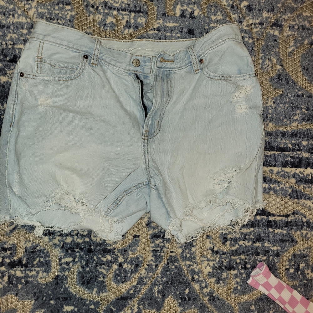Light wash Jean shorts